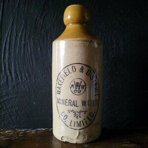 Antique Wakefield & District Mineral Water Co. Limited Stoneware Bottle
